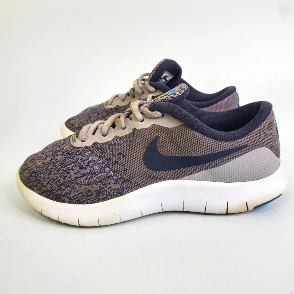 Nike Shoes Size 4.5 Youth 6 Women Flex Contact Sneakers s Athletic Gray